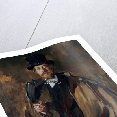 Portrait of Pal Szinyei Merse by Wilhelm Maria Hubertus Leibl