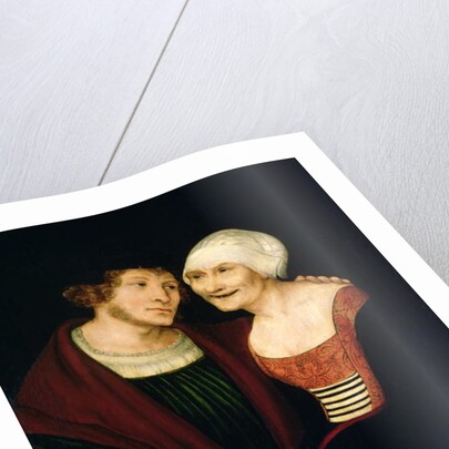 The Infatuated Old Woman by Lucas the Elder Cranach