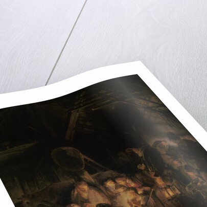 Adoration of the Shepherds, 1646 by Rembrandt Harmensz. van Rijn