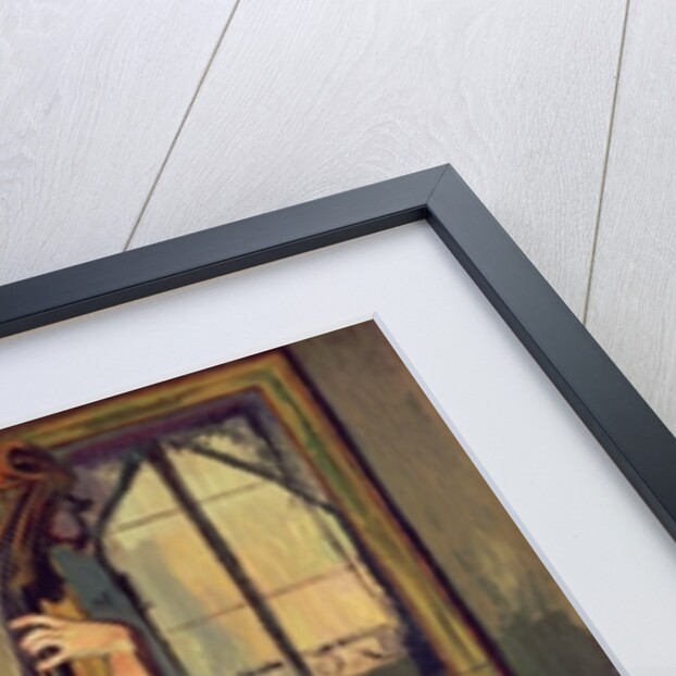 Woman with a Double Bass, 1908 by Marie Clementine (1865-1938) Valadon