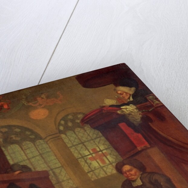 The Dull Sermon by John Collet