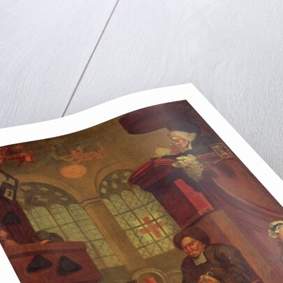 The Dull Sermon by John Collet