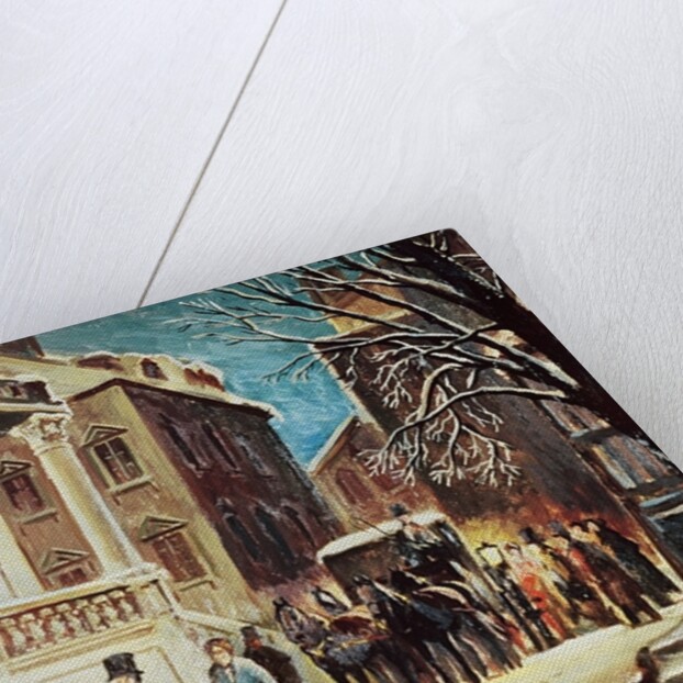 Arrival at the Christmas Party by James Cooper