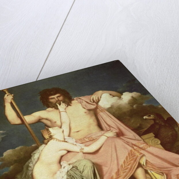 Jupiter and Thetis, 1811 by Jean Auguste Dominique Ingres