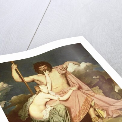 Jupiter and Thetis, 1811 by Jean Auguste Dominique Ingres