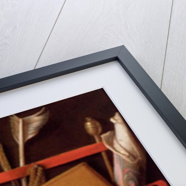 A Trompe L'Oeil of Objects Attached to a Letter Rack, 1664 by Samuel van Hoogstraten