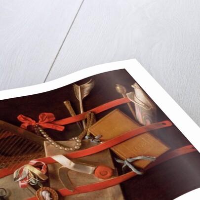 A Trompe L'Oeil of Objects Attached to a Letter Rack, 1664 by Samuel van Hoogstraten