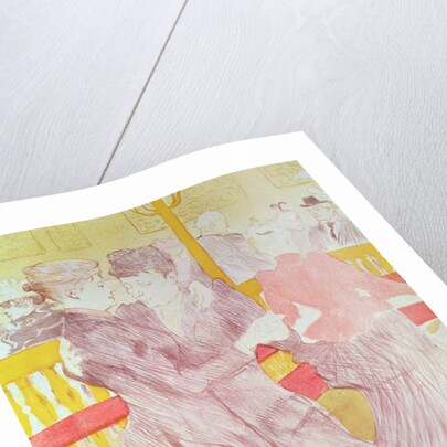 At the Moulin Rouge: The Two Waltzers, 1897 by Henri de Toulouse-Lautrec