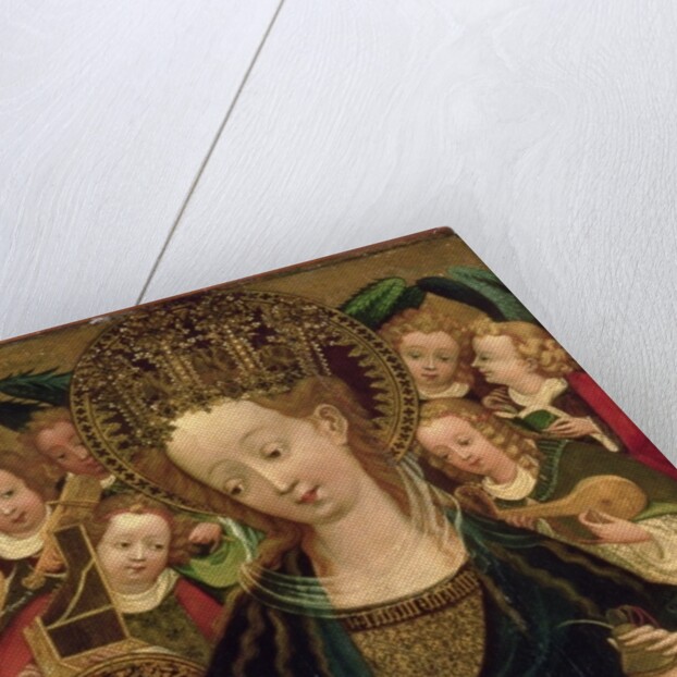 The Virgin and Child with Angels by Westphalian School
