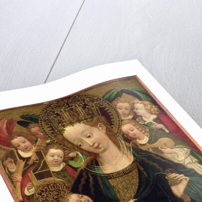 The Virgin and Child with Angels by Westphalian School