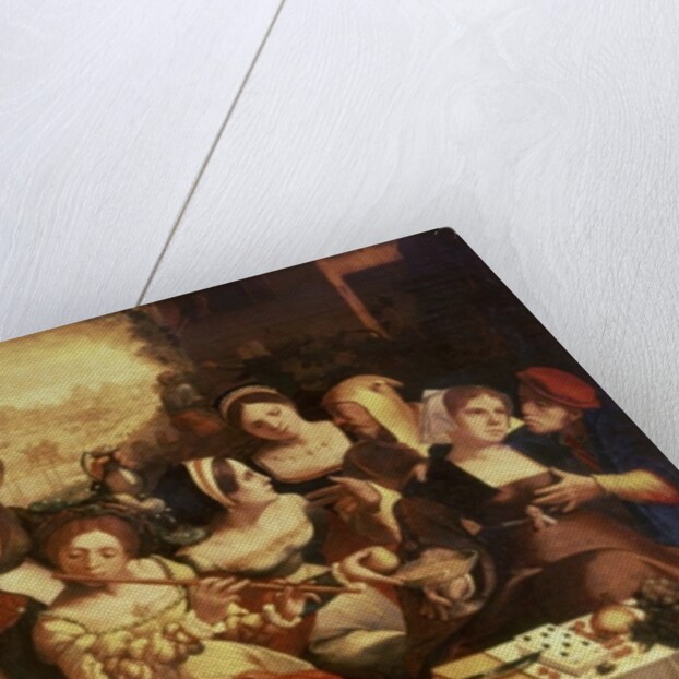 The Prodigal Son Feasting with Harlots by Jan Cornelisz Vermeyen