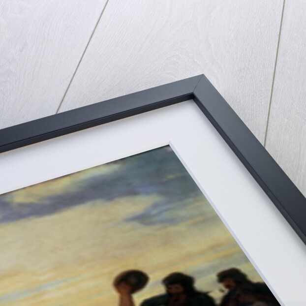 A Village Wedding Feast by Karoly Lotz