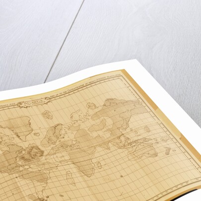 Map of the world, 'Atlantis in it's Decadence', published by the Theosophical Publishing Company by School English