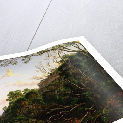 Pulpit Rock near Melbourne, Victoria, 19th century by Eugen von Guerard