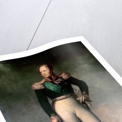 Alexander I of Russia by Francois Pascal Simon Baron Gerard