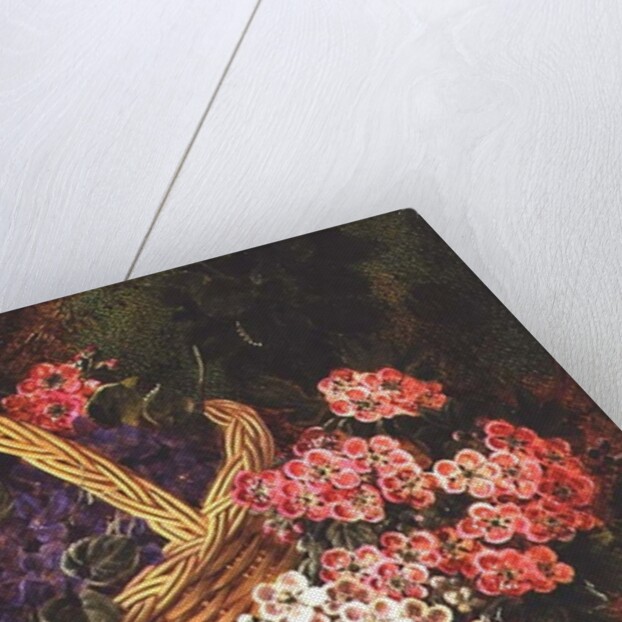 Basket of Flowers by George Clare