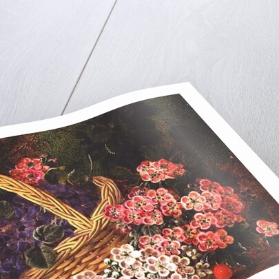 Basket of Flowers by George Clare