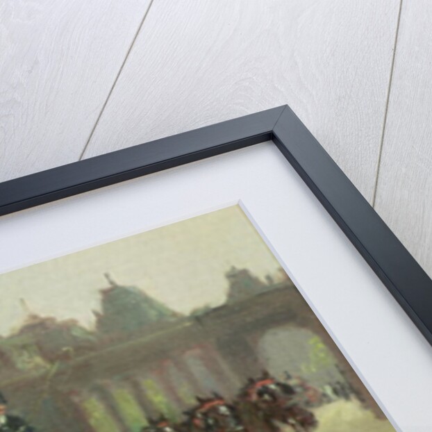 Carriages at Hyde Park by Albert Snr. Ludovici