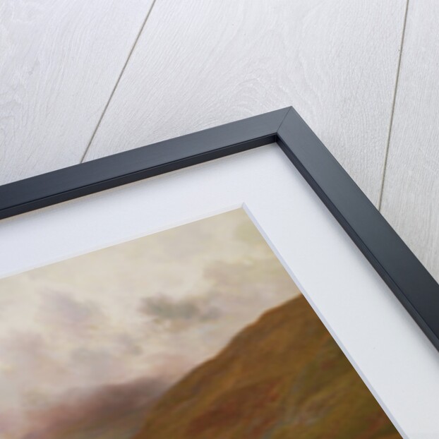 A Highland Drove at Strathfillan, Perthshire by Louis Bosworth Hurt