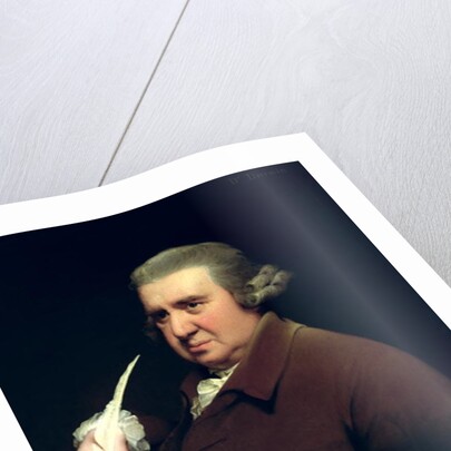 Portrait of Dr Erasmus Darwin scientist, inventor and poet, grandfather of Charles Darwin, 1792-93 by Joseph Wright of Derby