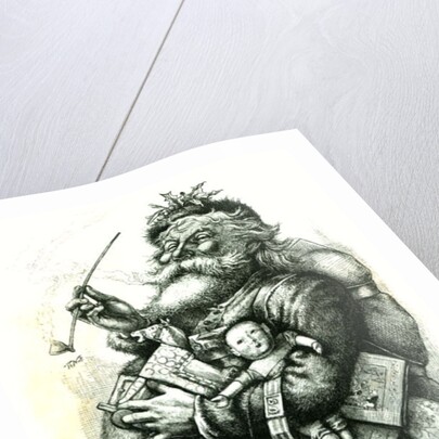 Merry Old Santa Claus by Thomas Nast