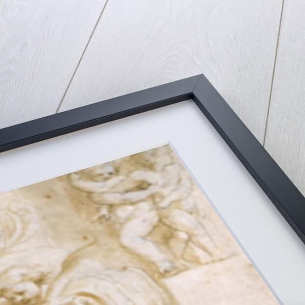 The Prophet Jonah and Two Destroyed Lunettes by Giorgio-Giulio Clovio