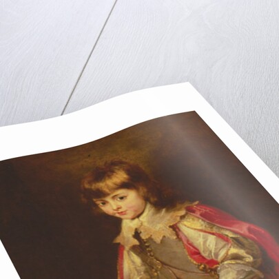 Portrait of the artist's son by Peter Paul Rubens