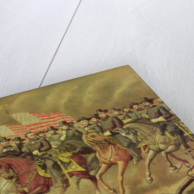 Grant and his Officers by E. Boell