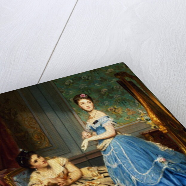 Getting Dressed, 1869 by Charles Edouard Boutibonne