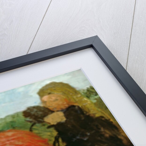 Little Girl Pushing a Pram, 1904 by Paula Modersohn-Becker