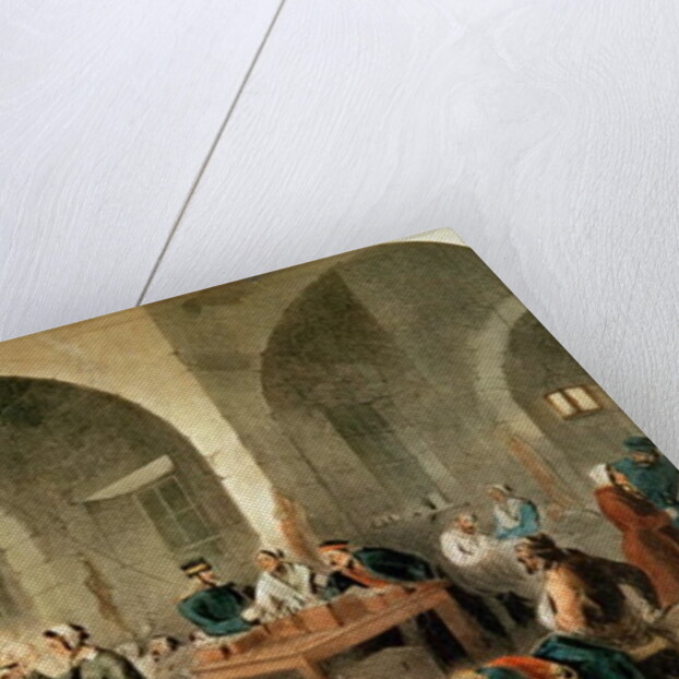 Sketch of a Ward at the Hospital at Scutari, c.1856 by Joseph-Austin Benwell