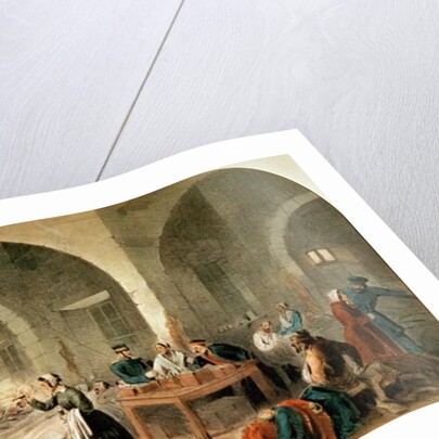 Sketch of a Ward at the Hospital at Scutari, c.1856 by Joseph-Austin Benwell