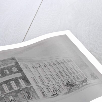 The Royal Coburg Theatre, Surrey, 1826 by English School