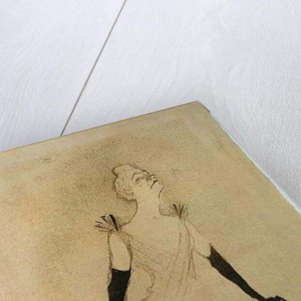 Yvette Guilbert, 1894 by Henri de Toulouse-Lautrec