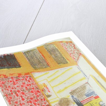 Interior in Shades of Pink III by Edouard Vuillard