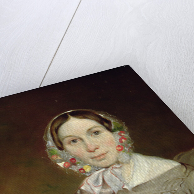 Portrait of Eliza Sophia Tilley, 19th century by Thomas Bock