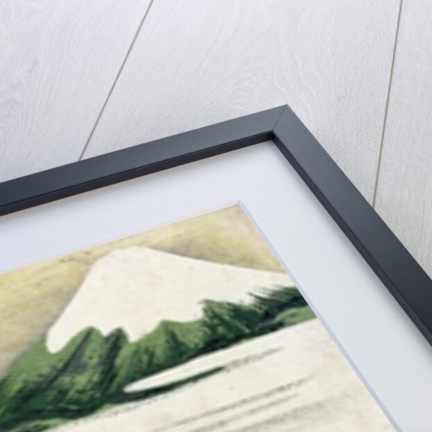 Salt Maidens on the Tago-no-ura Beach with Mt. Fuji Behind by Suzuki Harunobu