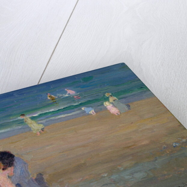 The Beach, Trouville by Emmanuel Phillips Fox