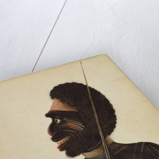 Cobbawn Wogi, native chief of Port Stephen, NSW, 1820 by Richard Browne