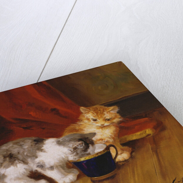 Tea-time by Alphonse Marie de Neuville