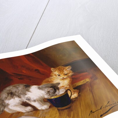 Tea-time by Alphonse Marie de Neuville