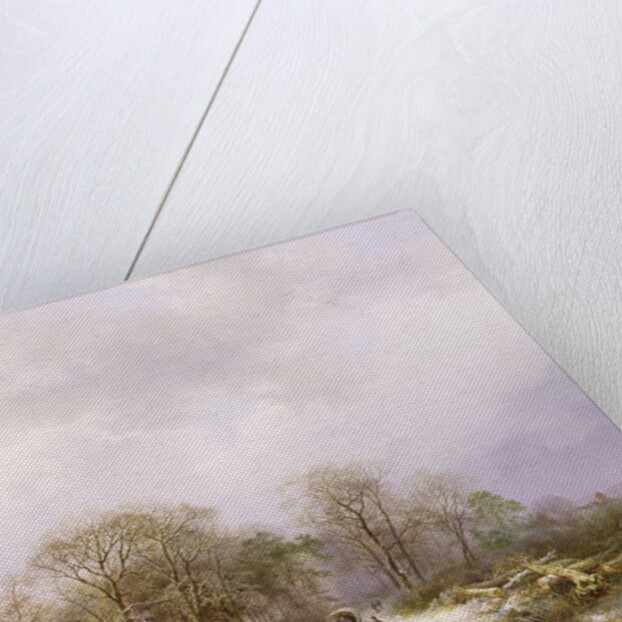 On the Way to Market by Barend Cornelis Koekkoek