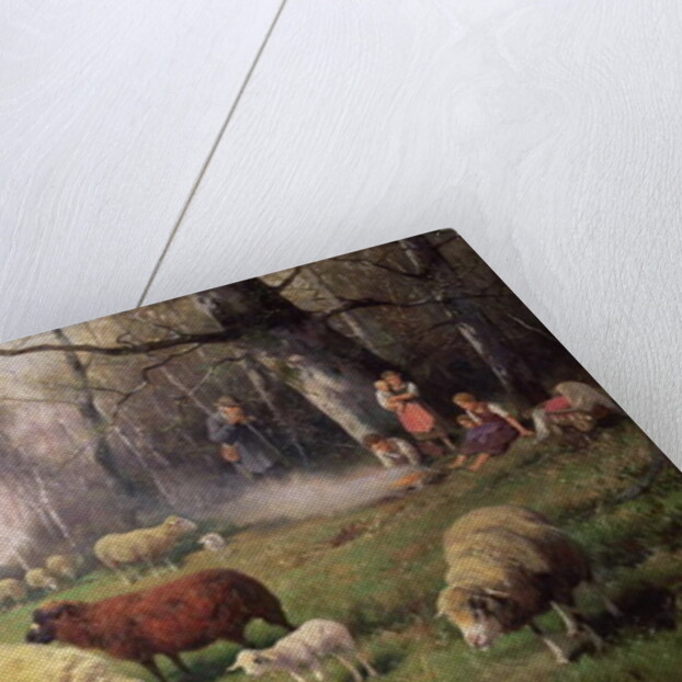The Shepherd's Family by Adolf Ernst Meissner