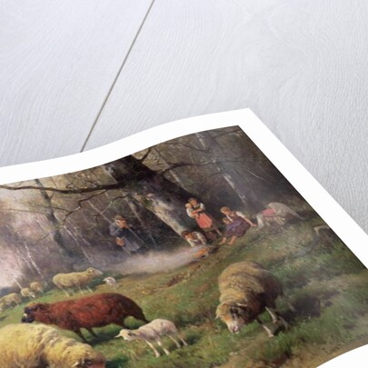 The Shepherd's Family by Adolf Ernst Meissner