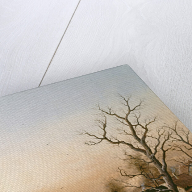 The Gamekeeper Going Home by F. Muller