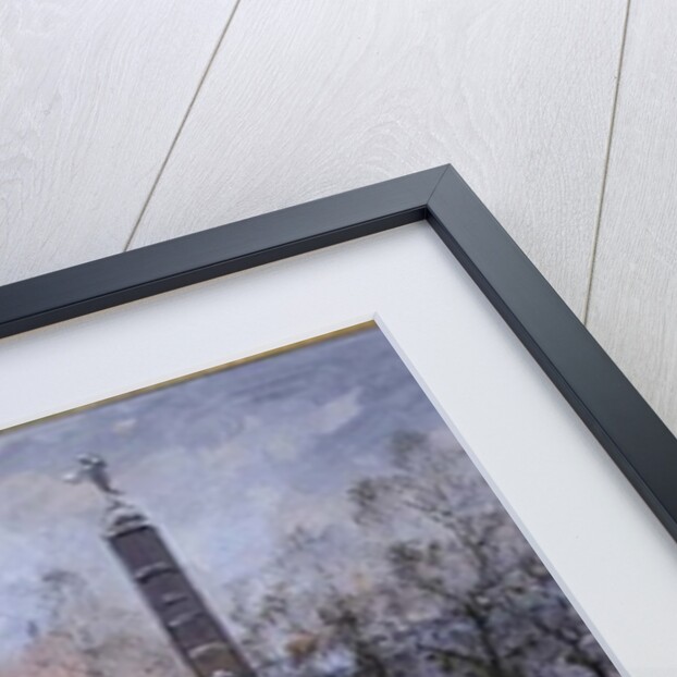 The Place du Chatelet, Paris by Eugene Galien-Laloue