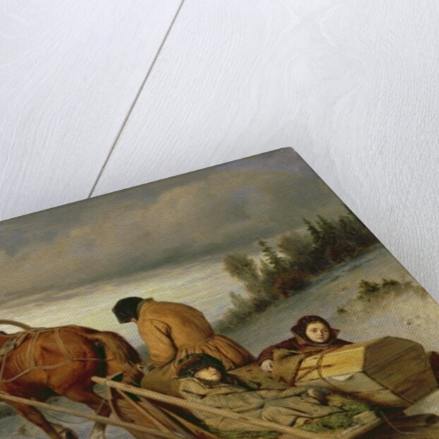 Seeing off the Dead, 1865 by Vasili Grigorevich Perov