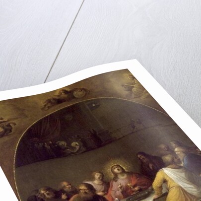 The Last Supper by Frans II and III (1607-67) Francken