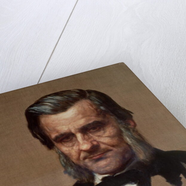 Portrait of Thomas Henry Huxley by Alphonse Legros