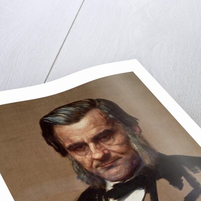 Portrait of Thomas Henry Huxley by Alphonse Legros